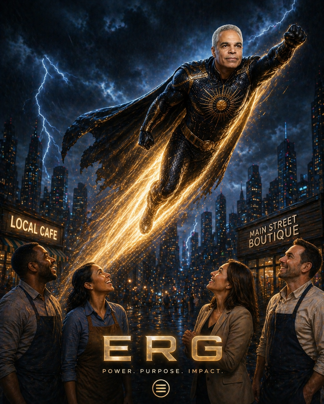 ERG flying off as business owners watch with gratitude